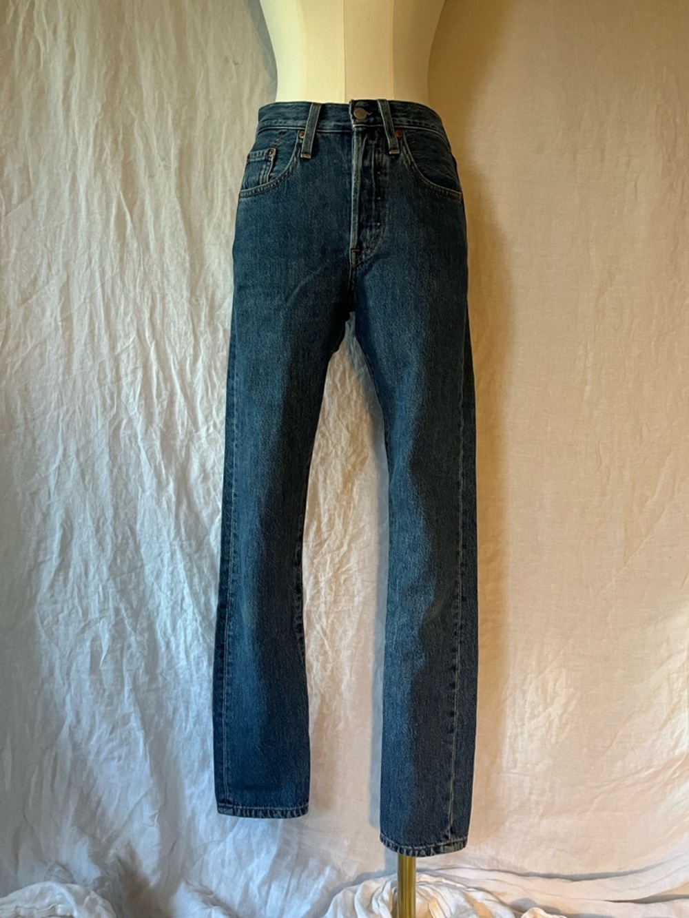 Levi's 501 s Jeans W24 Tiny Waist Button Fly 100% Cotton  Premium
Vintage Denim